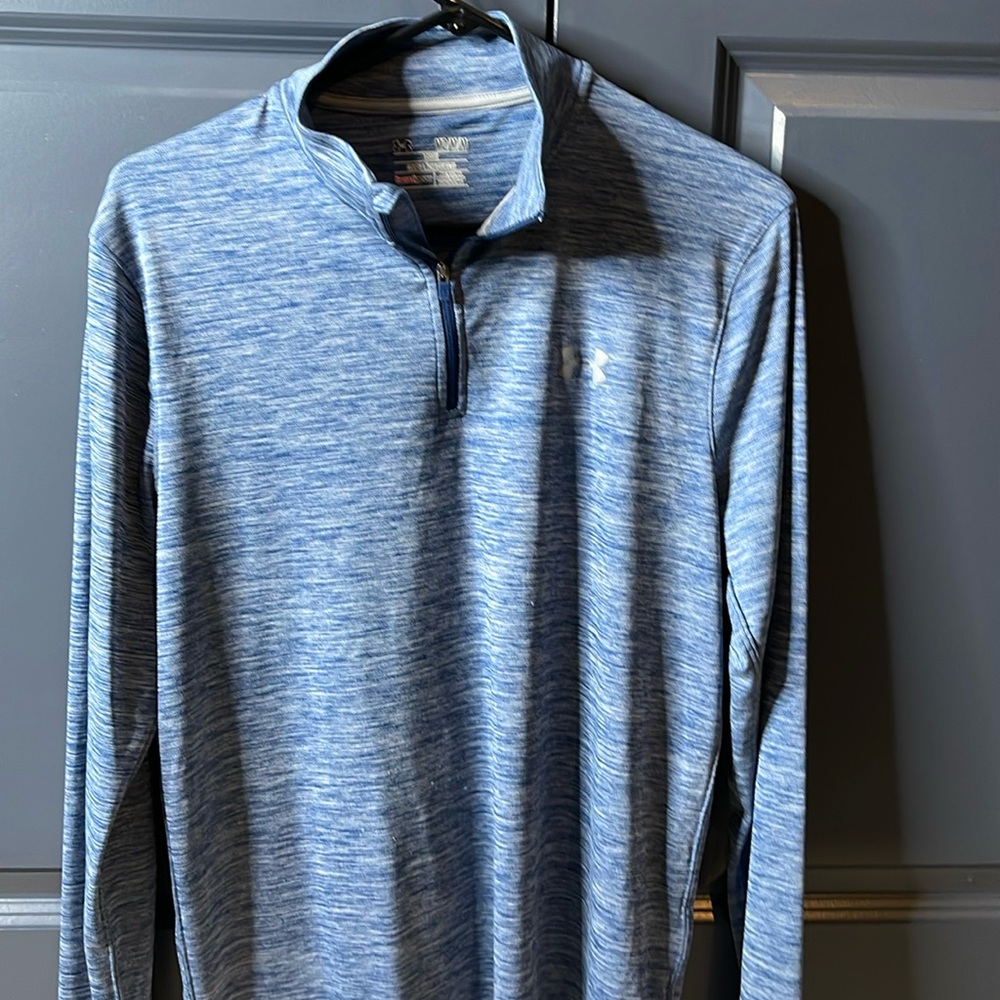 Under Armour Quarter Zip pullover.